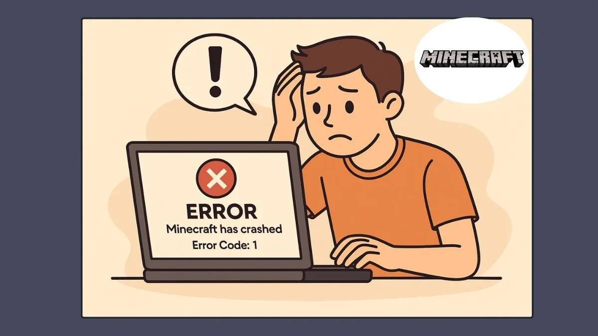 How to Stop Minecraft Launcher from Crashing: Minecraft Crash Code 1 ...