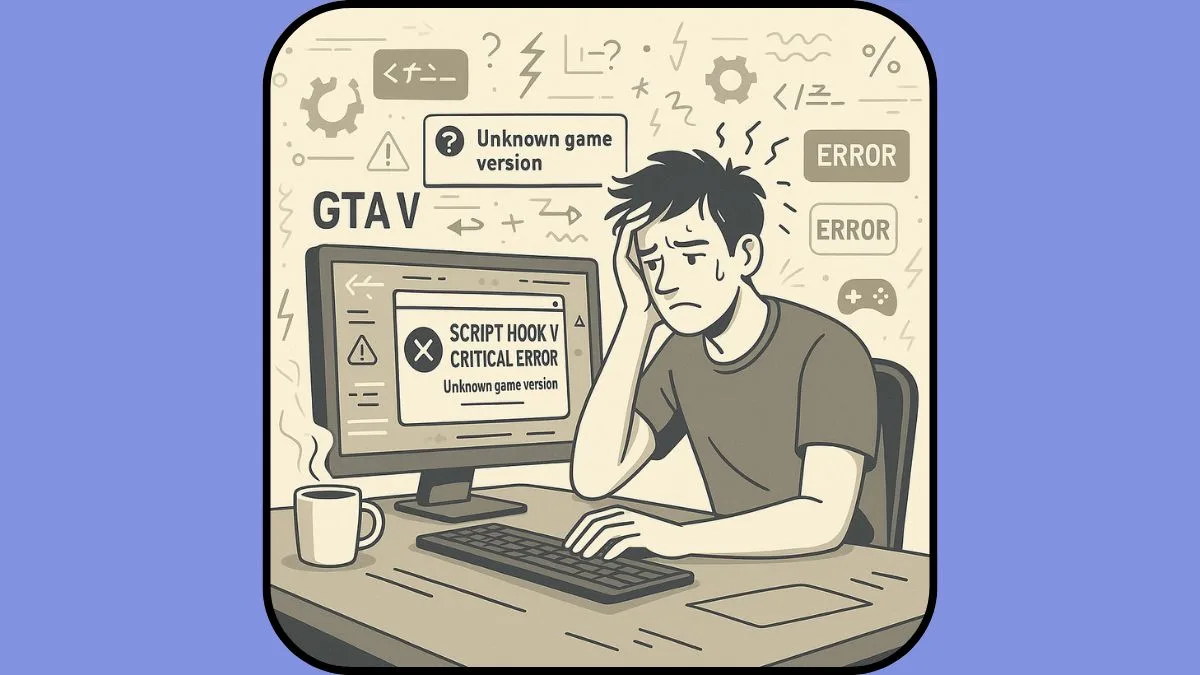 How to Fix Script Hook V Critical Error: Unknown Game Version in GTA V ...