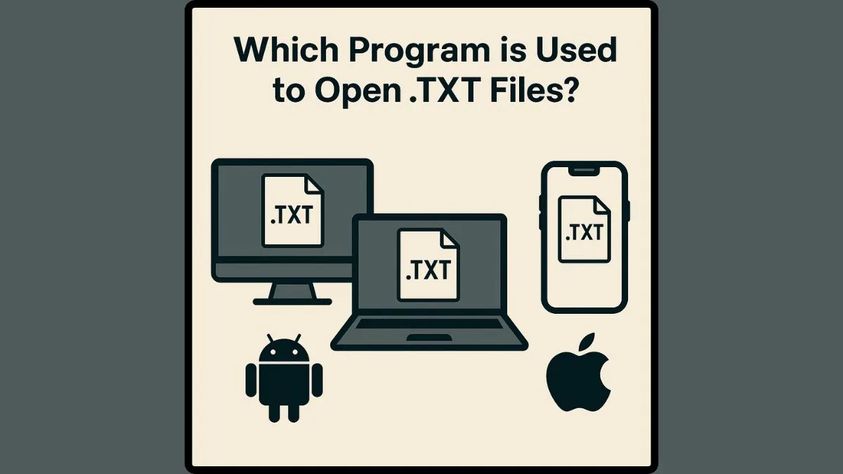 Which Program Is Used to Open .TXT Files? A Complete Guide for Every ...