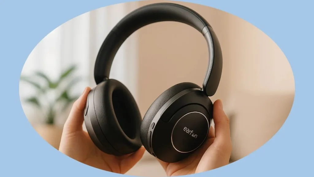 EarFun Wave Pro Wireless Over Ear Headphones Under 100