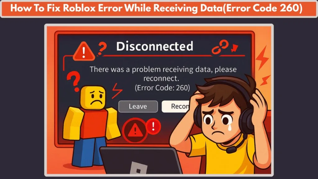 Roblox Error While Receiving Data