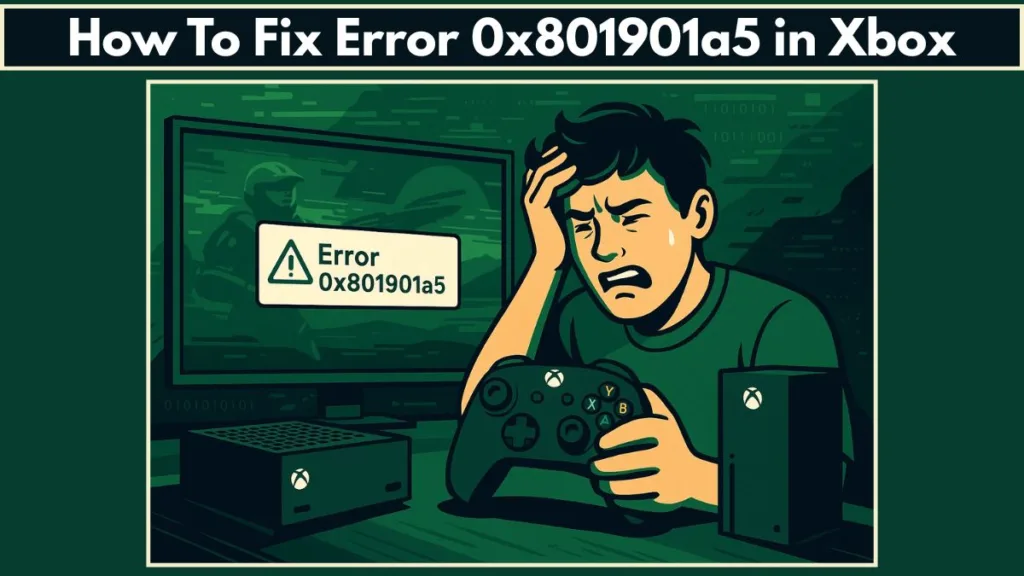 Xbox Error Code 0x801901a5