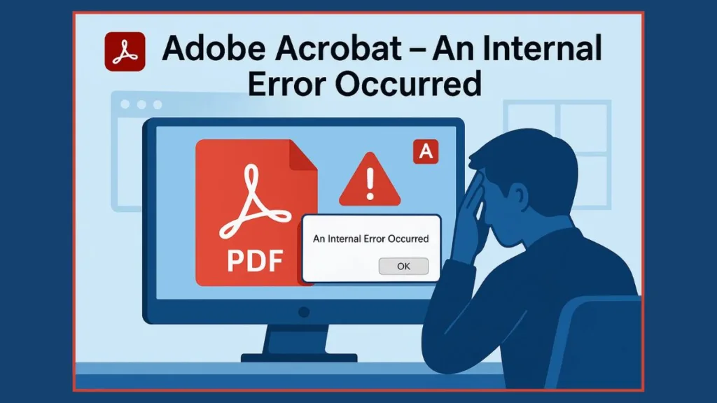 Adobe Acrobat Internal Error Occurred Fix