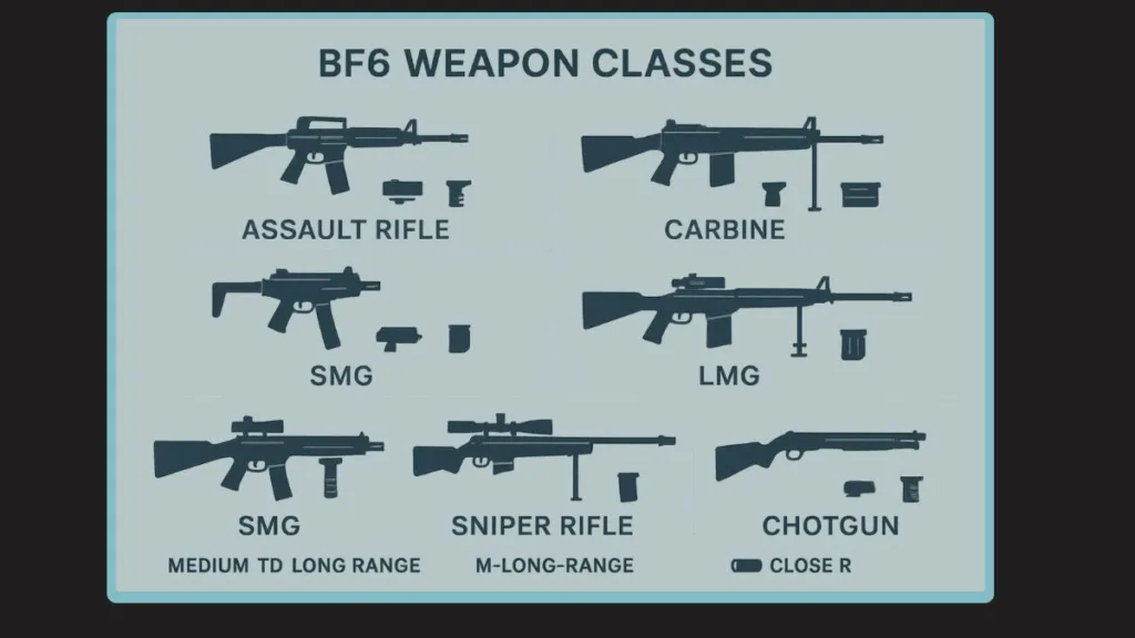 BF6 Weapon Classes & Loadouts
