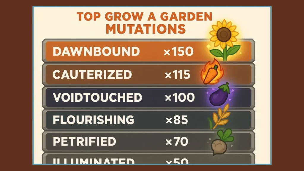 Everything You Need to Know About All Mutations in Grow a Garden in 2025