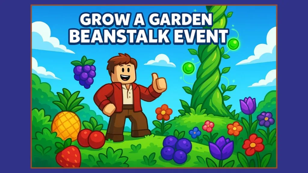 Grow a Garden Beanstalk Event