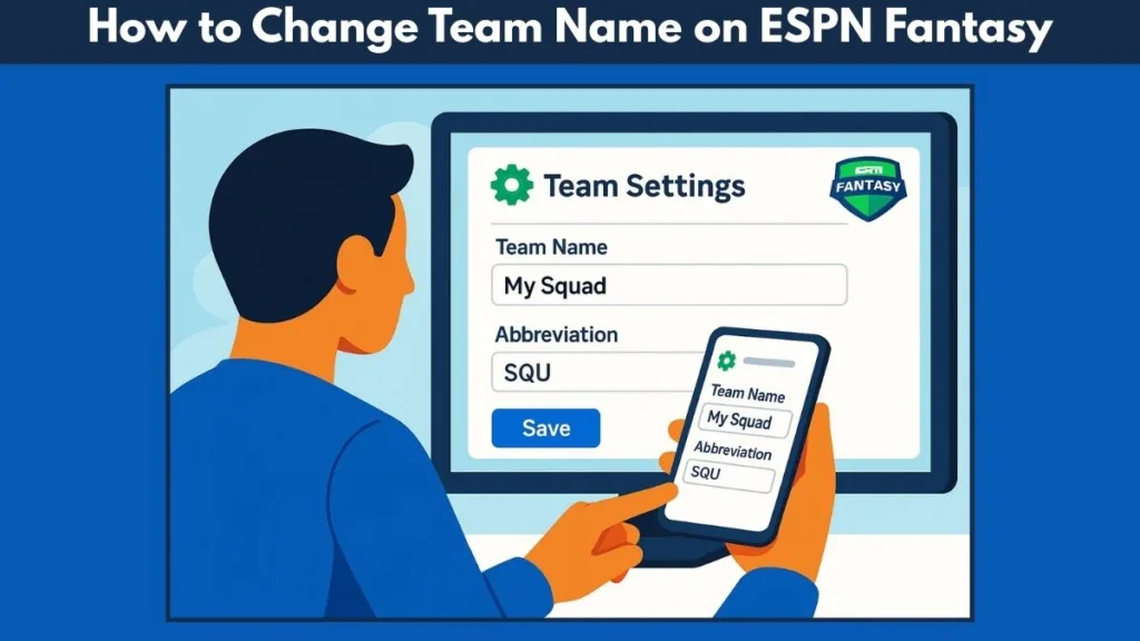 How to Change Team Name on ESPN Fantasy