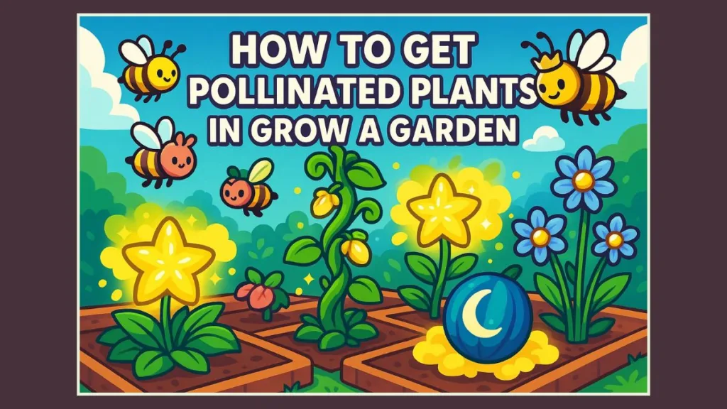 How to Get Pollinated Plants in Grow a Garden