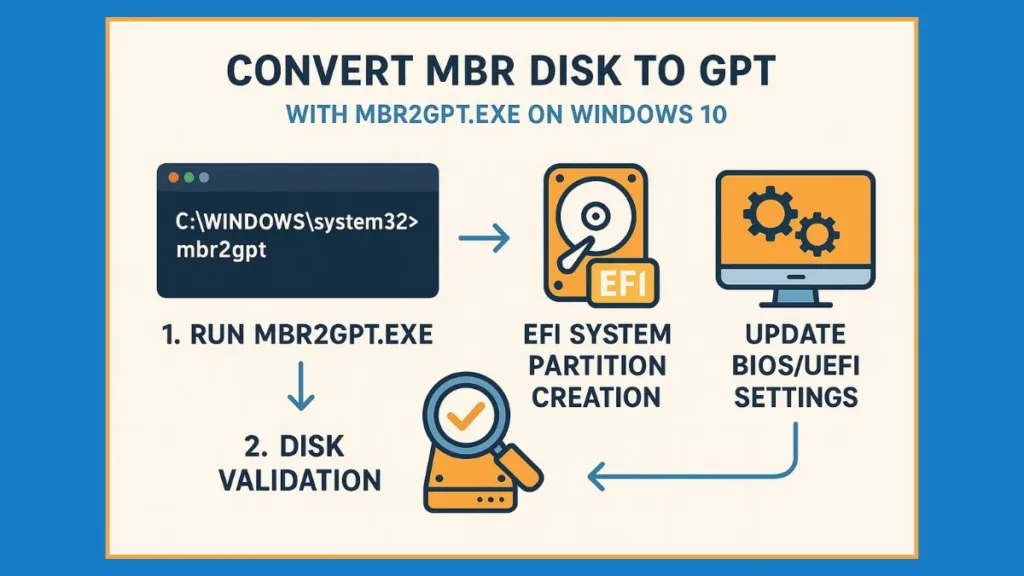 MBR to GPT Conversion Process