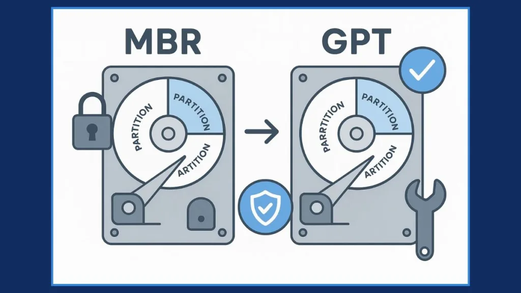 MBR to GPT Process