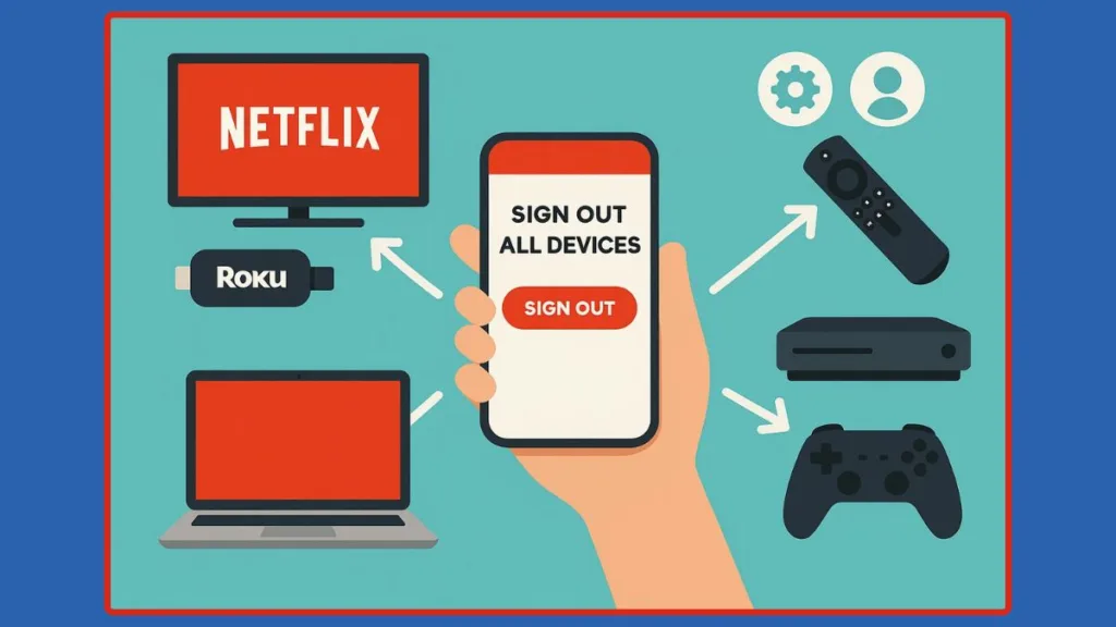 Remove Netflix Account from Any Smart TV