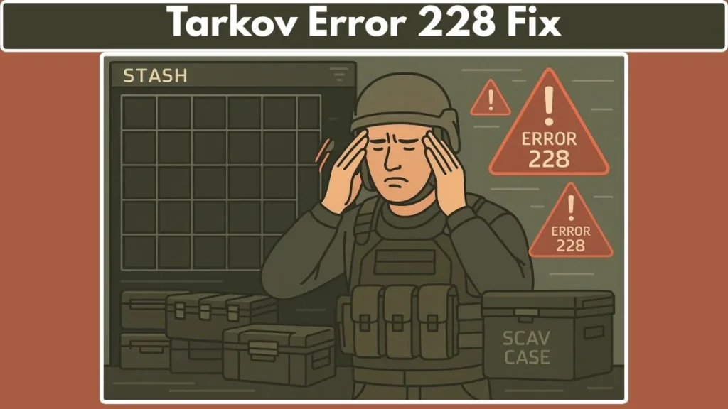 Tarkov Error 228 Fix