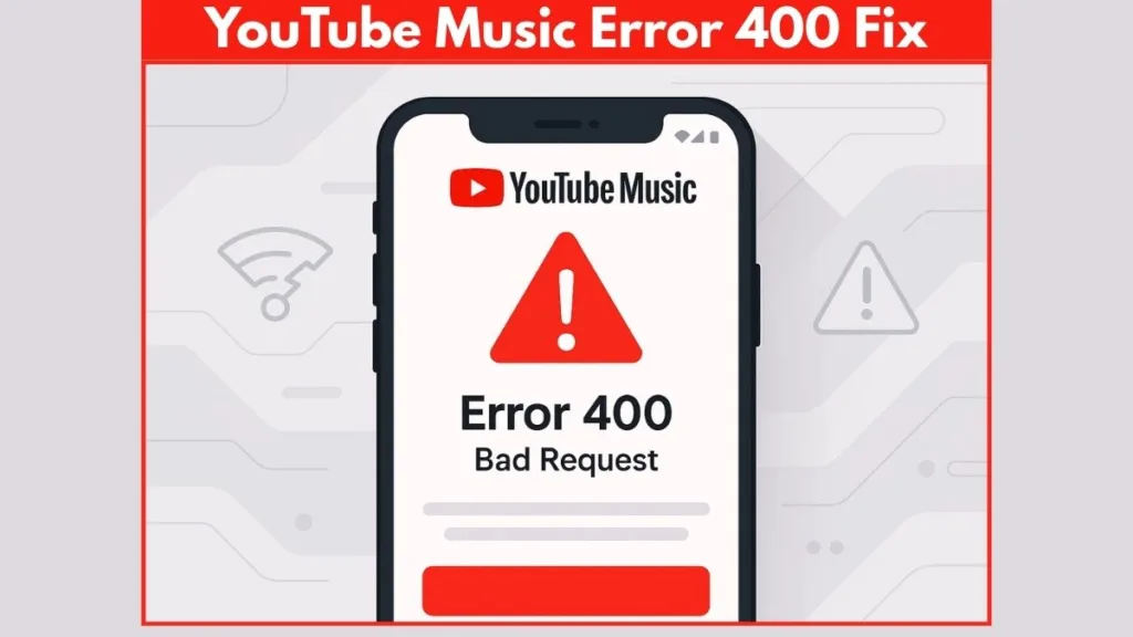YouTube Music Server Error 400