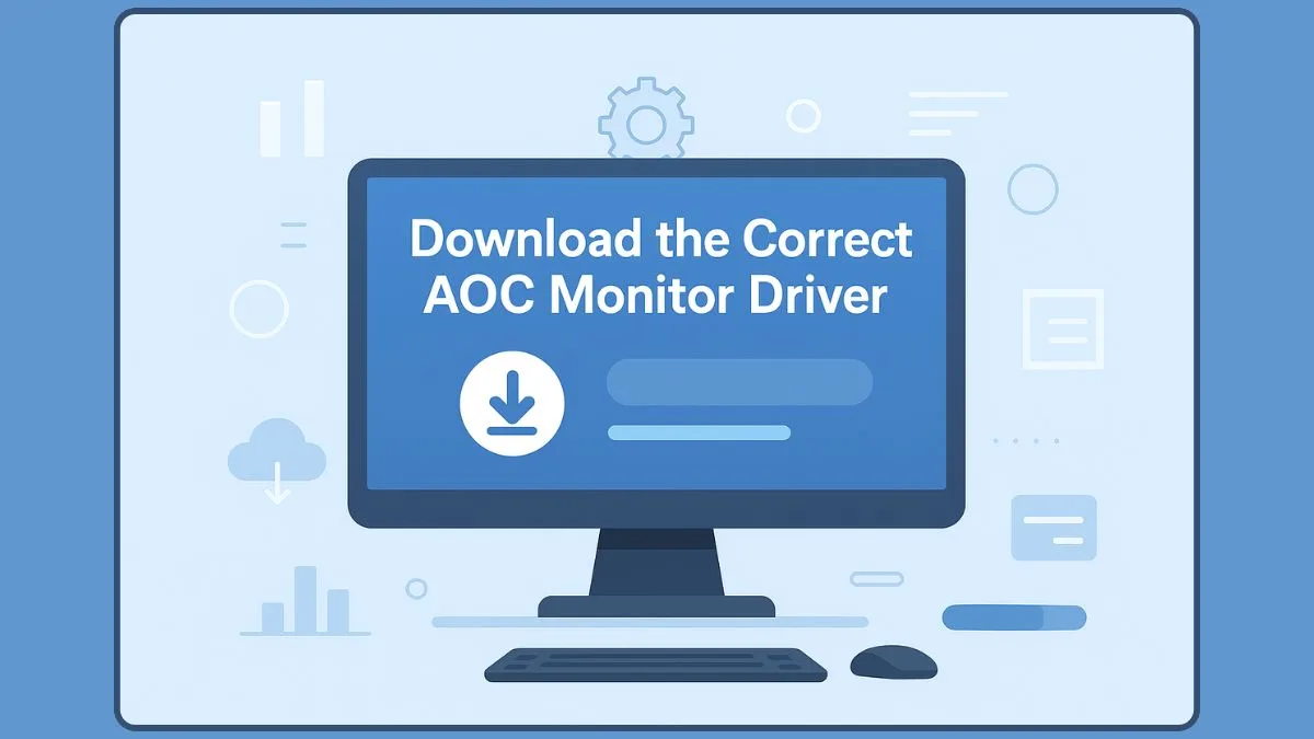 How to Download the Correct AOC Monitor Driver: Quick Installation ...