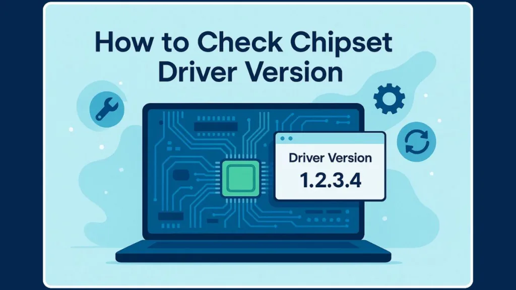 Check Chipset Driver Version