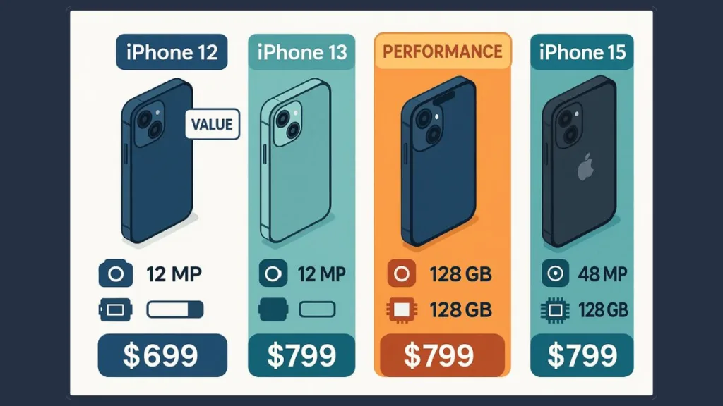 Comparison of iPhone Models 2025