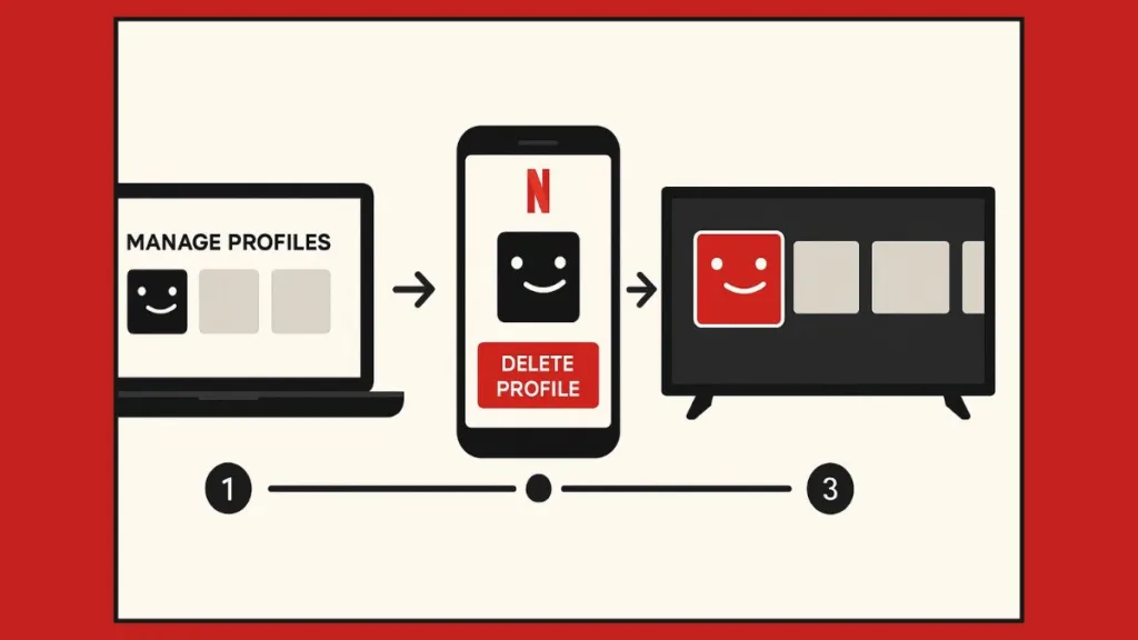 Deleting Netflix Profile on all Devices