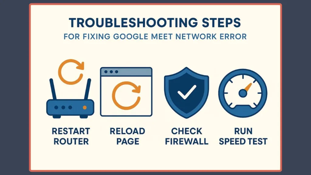 Fix Google Meet Network Error