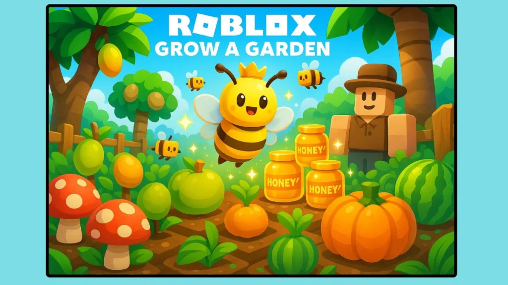 Honey in Grow a Garden Roblox