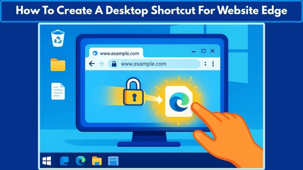 How To Create A Desktop Shortcut For Website Edge