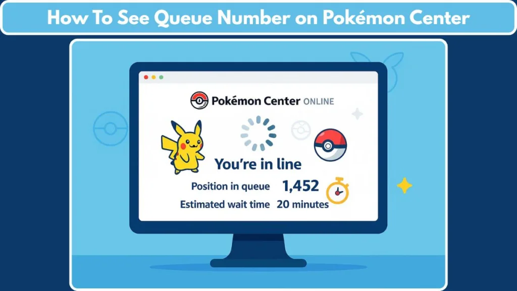 How To See Queue Number on Pokémon Center