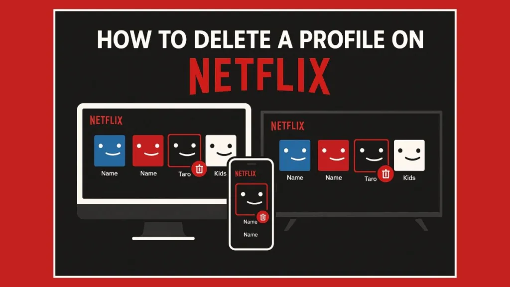 How to Delete A Profile on Netflix