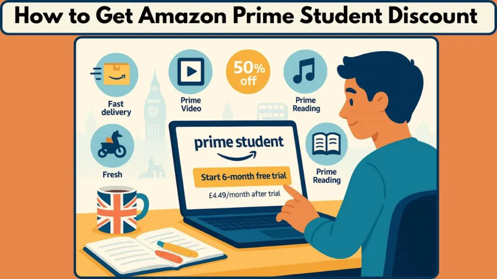 How to Get Amazon Prime Student Discount in UK