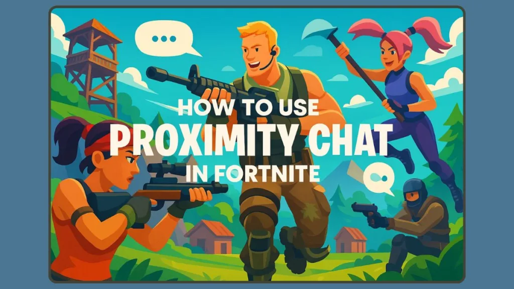 How to Turn on Proximity Chat in Fortnite