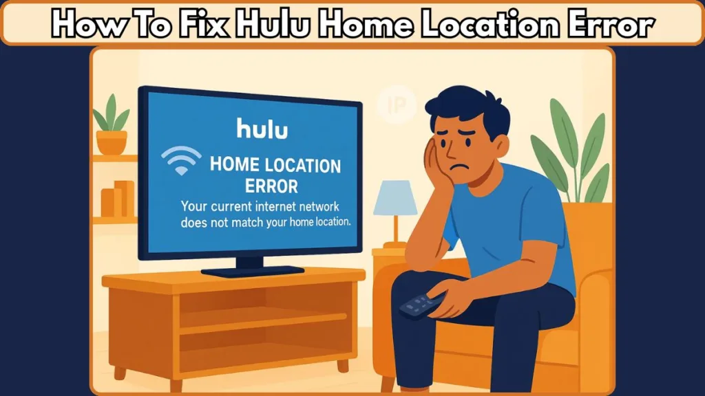 Hulu Home Location Error Solution