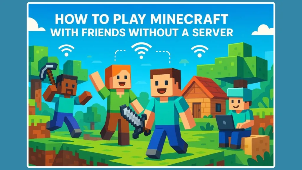 Minecraft Play With Friends Without Server