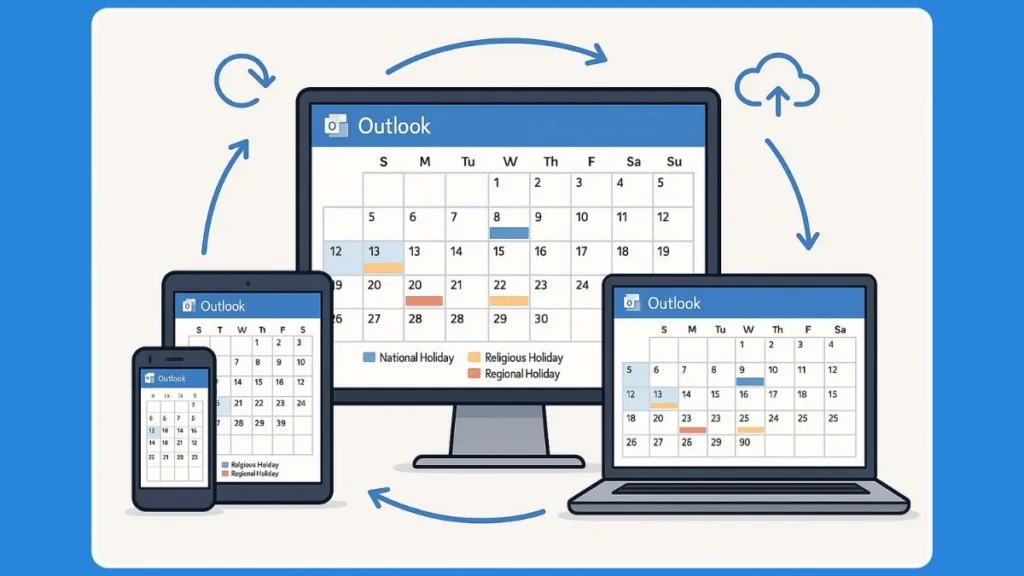 Quickly Ways to Include Holidays in Outlook