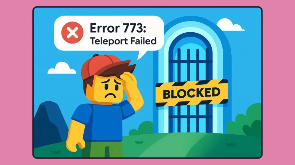 Roblox Error Code 773 Solution