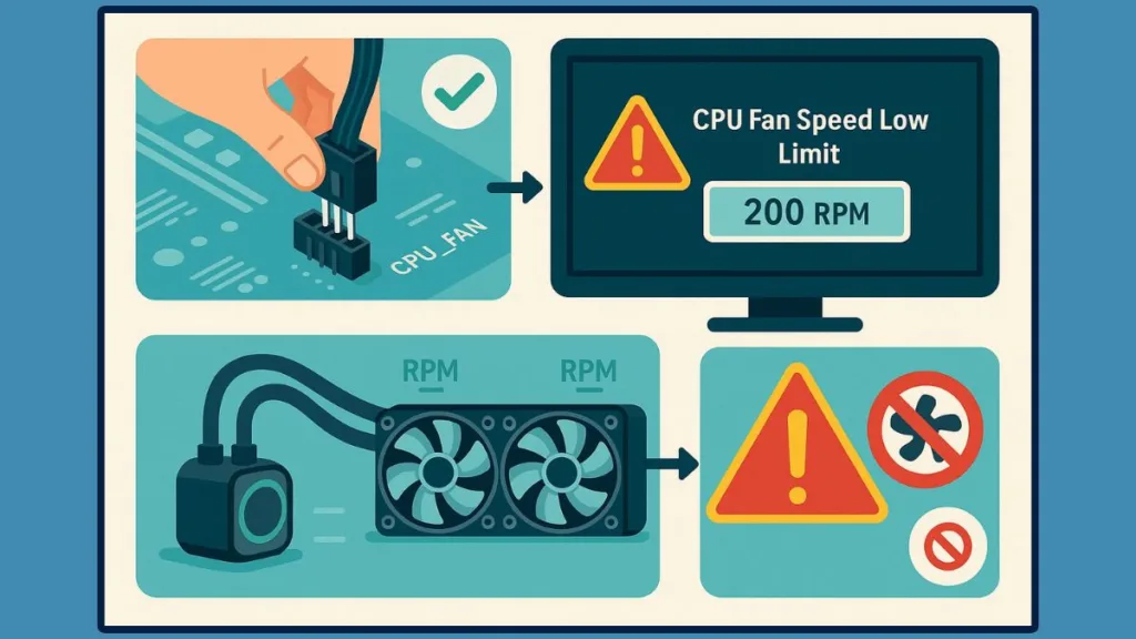 Troubleshooting CPU Fan Error