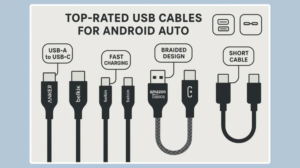 What Are the Best Cables for Android Auto in 2025