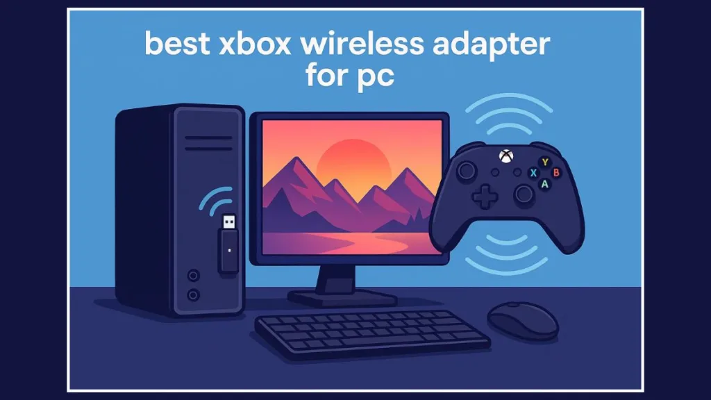 Xbox Controller Wireless Adapter for PC