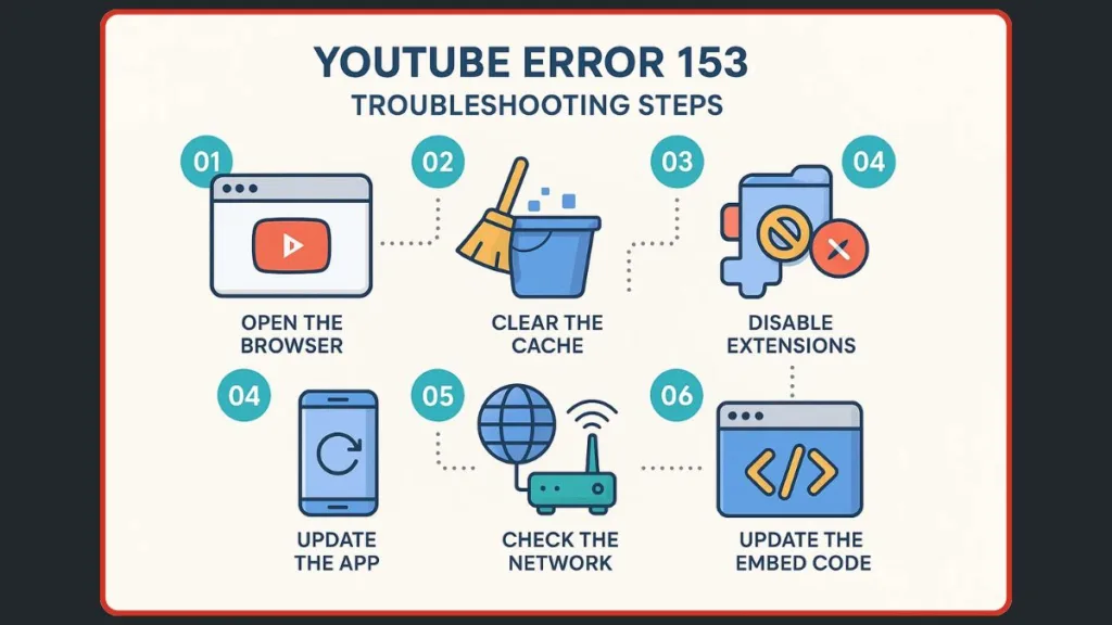 Youtube Error 153 Solution