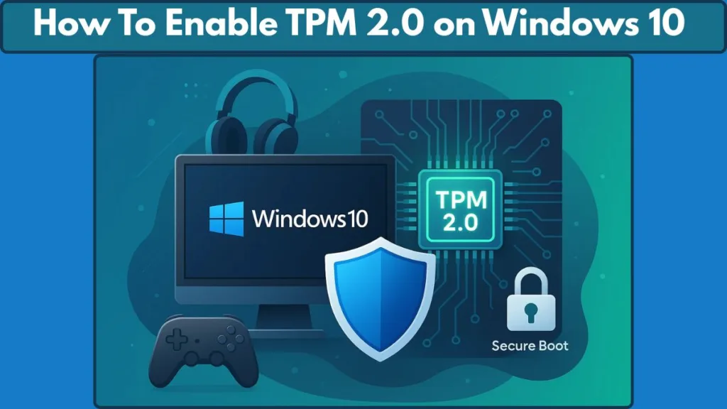 Activate TPM 2.0 windows 10