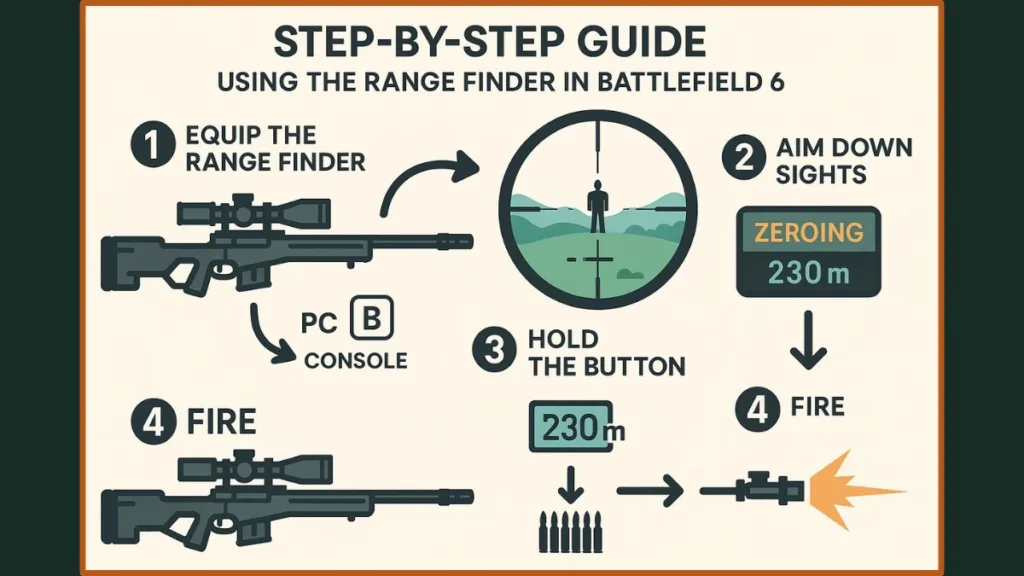Best Way To Use Sniper Range Finder BF6
