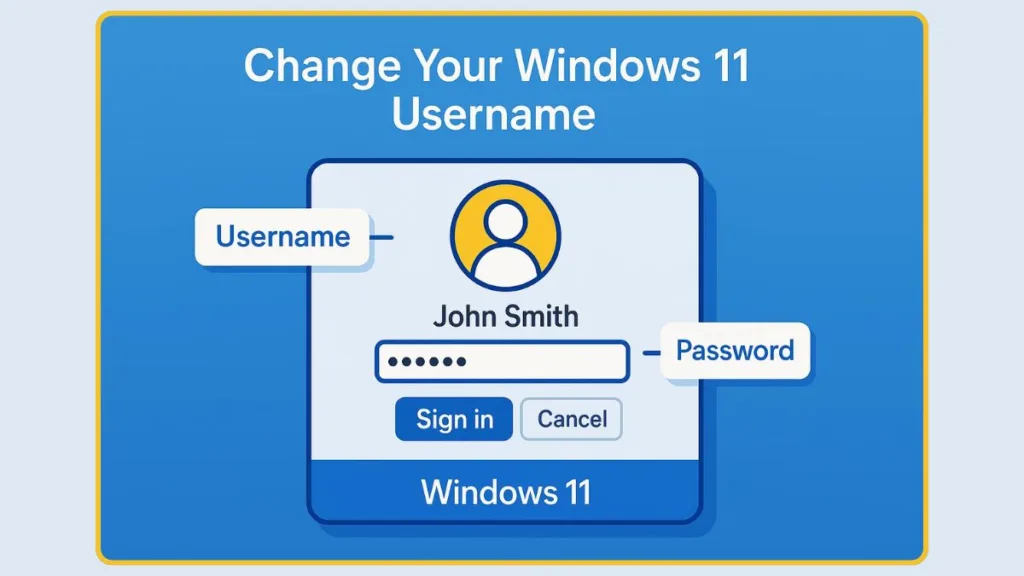 Change Your User Account Name Easily Windows
