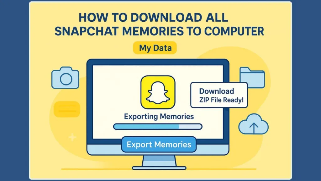 Download All Snapchat Memories To Computer