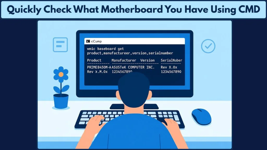 How To Check Motherboard Via Command Prompt