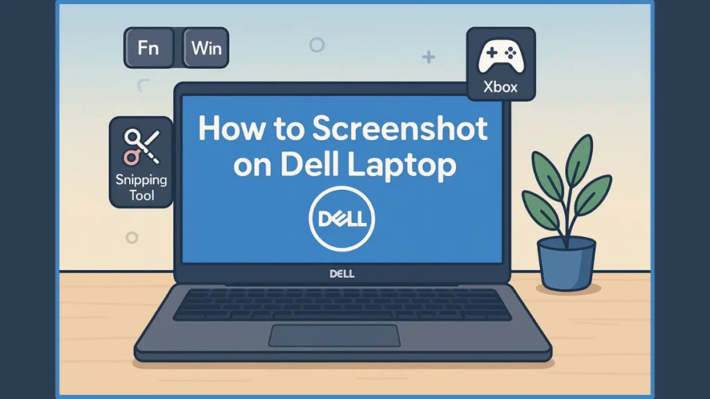 How To Take A Screenshot On A Dell Laptop Using Windows