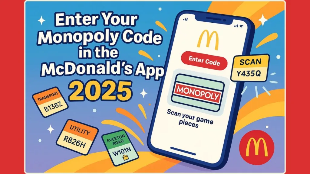 How to Enter Monopoly Code in McDonald’s App