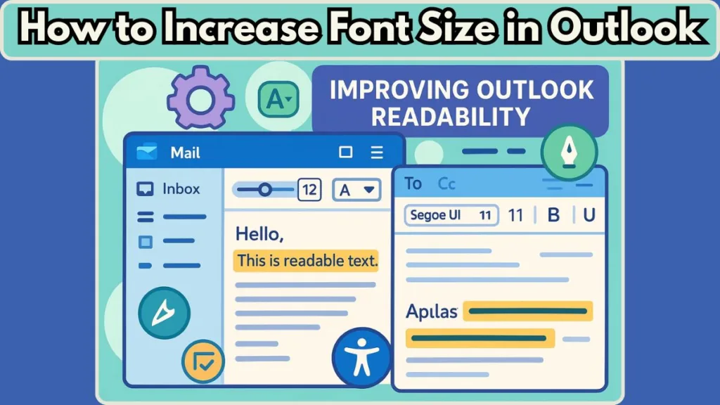 How to Increase Font Size in Outlook