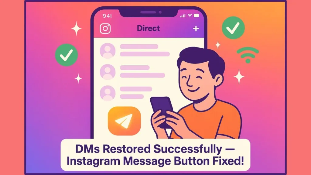 Instagram DMs Restored