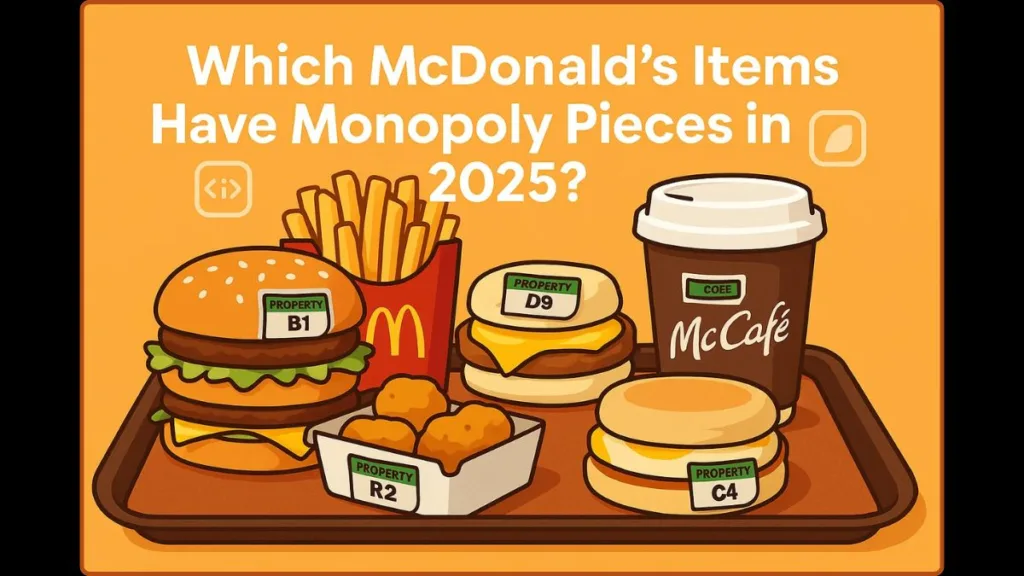McDonald’s Monopoly Pieces