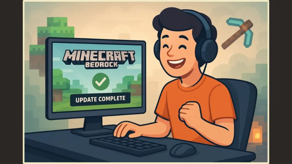 Minecraft Update Success