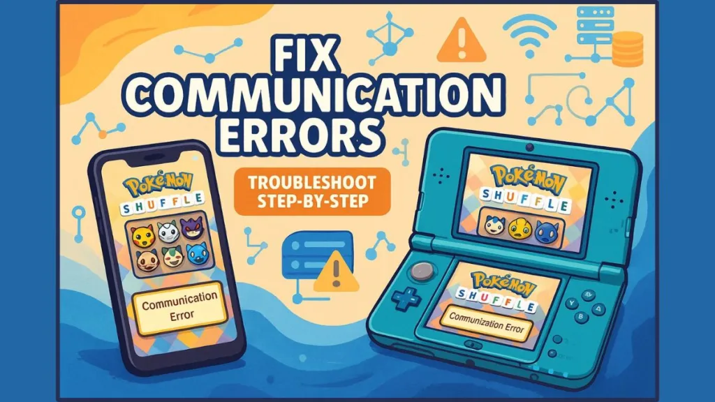 Pokemon Shuffle Communication Error Fix