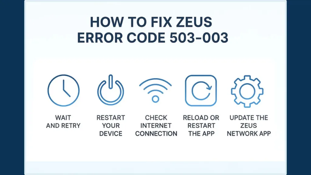 Solve Service Unavailable Error