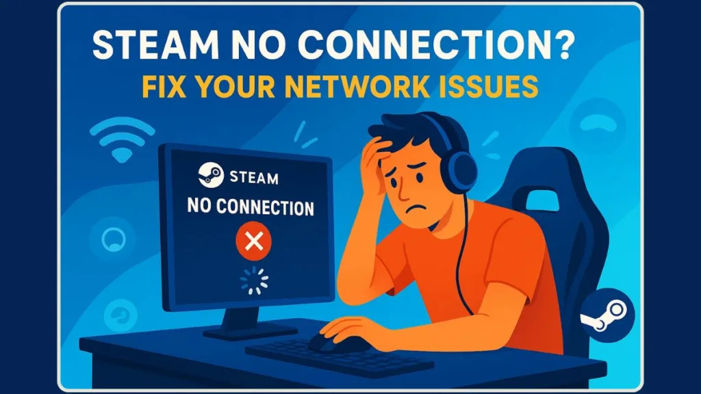 Steam No Internet Connection Error